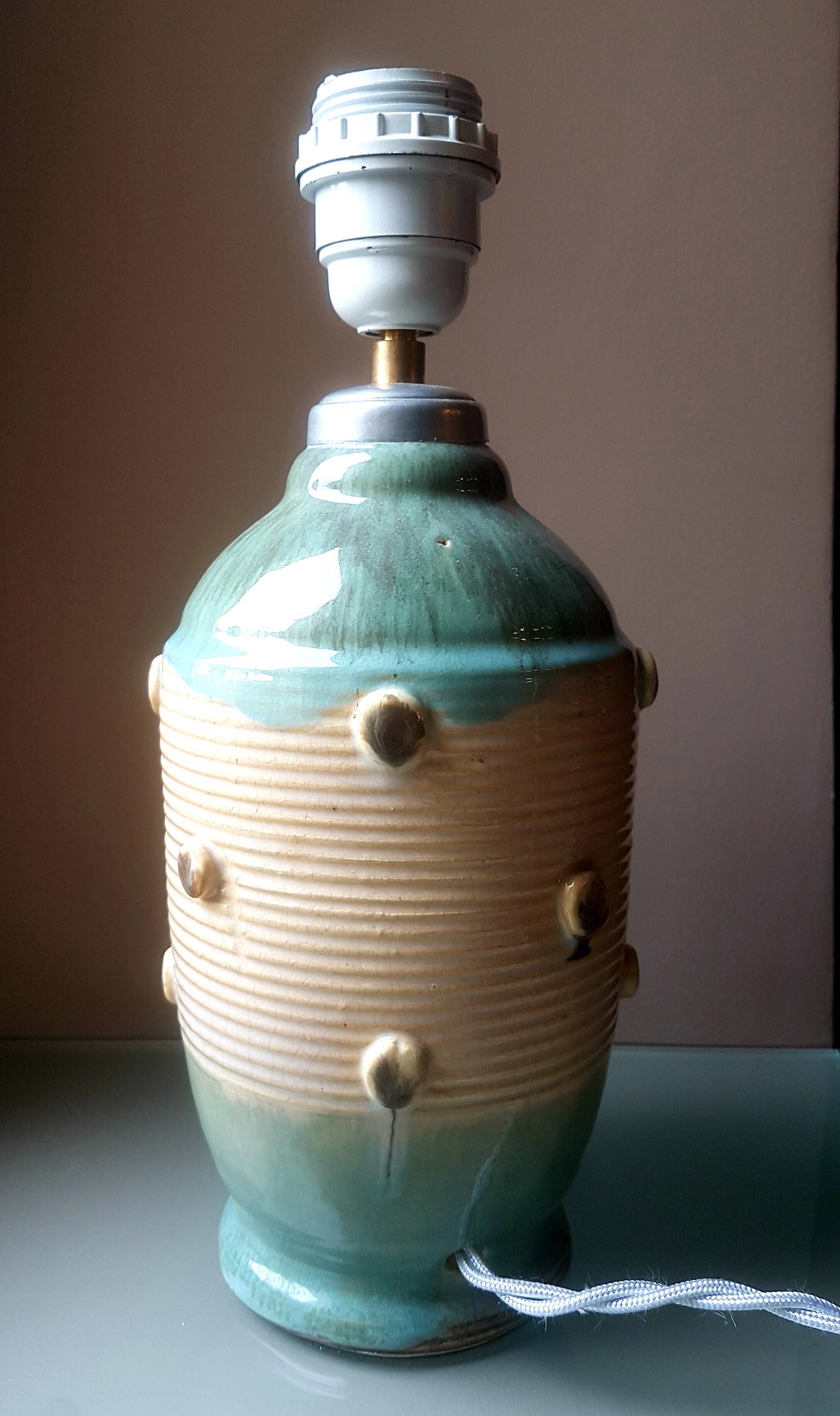 Ceramic lamp 50s 60s