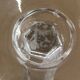 Set of 12 cut crystal stemmed glasses from the Nancy crystal factory, art deco