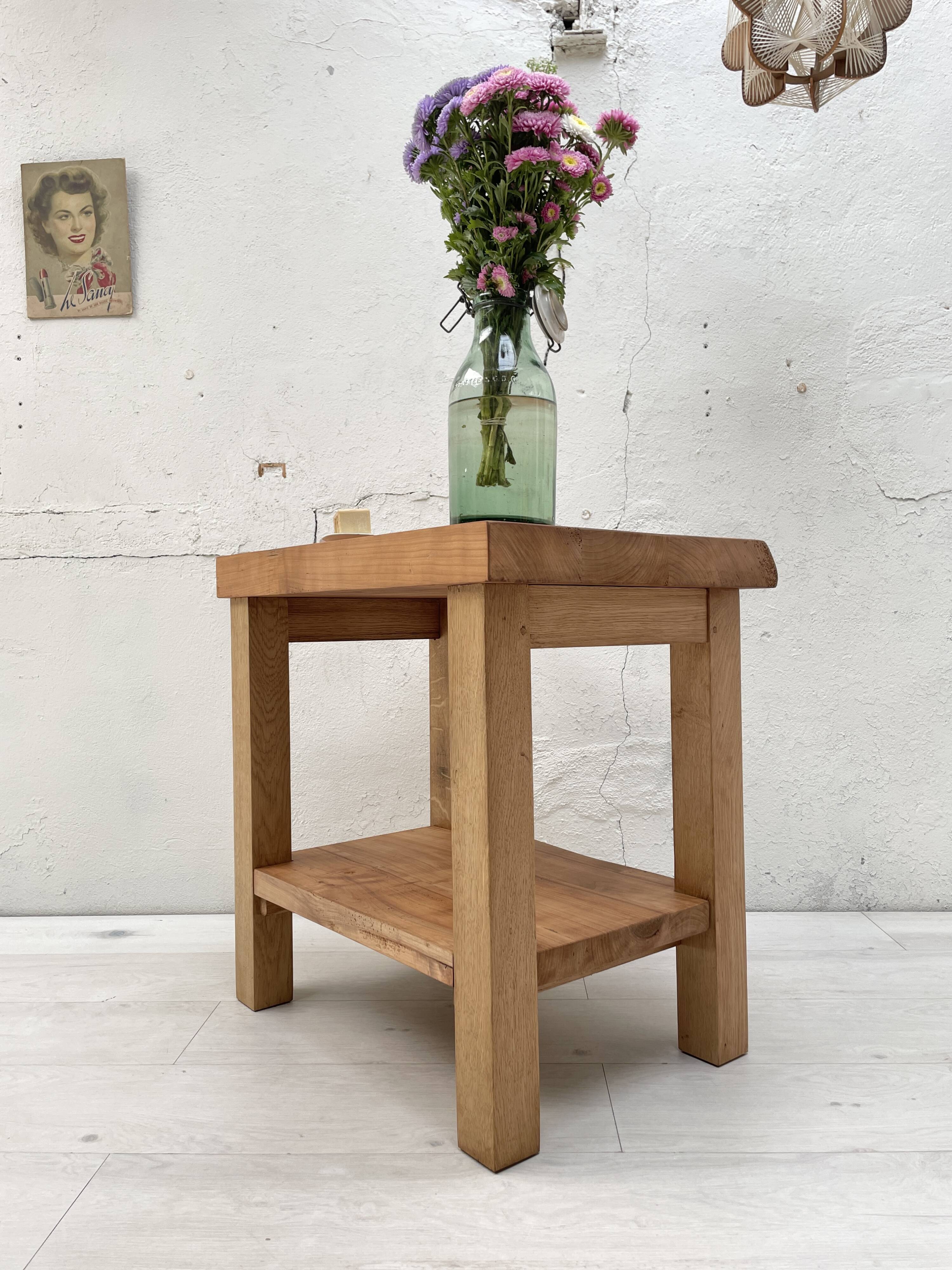 Solid wood workbench