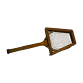Raquette de tennis vintage en bois