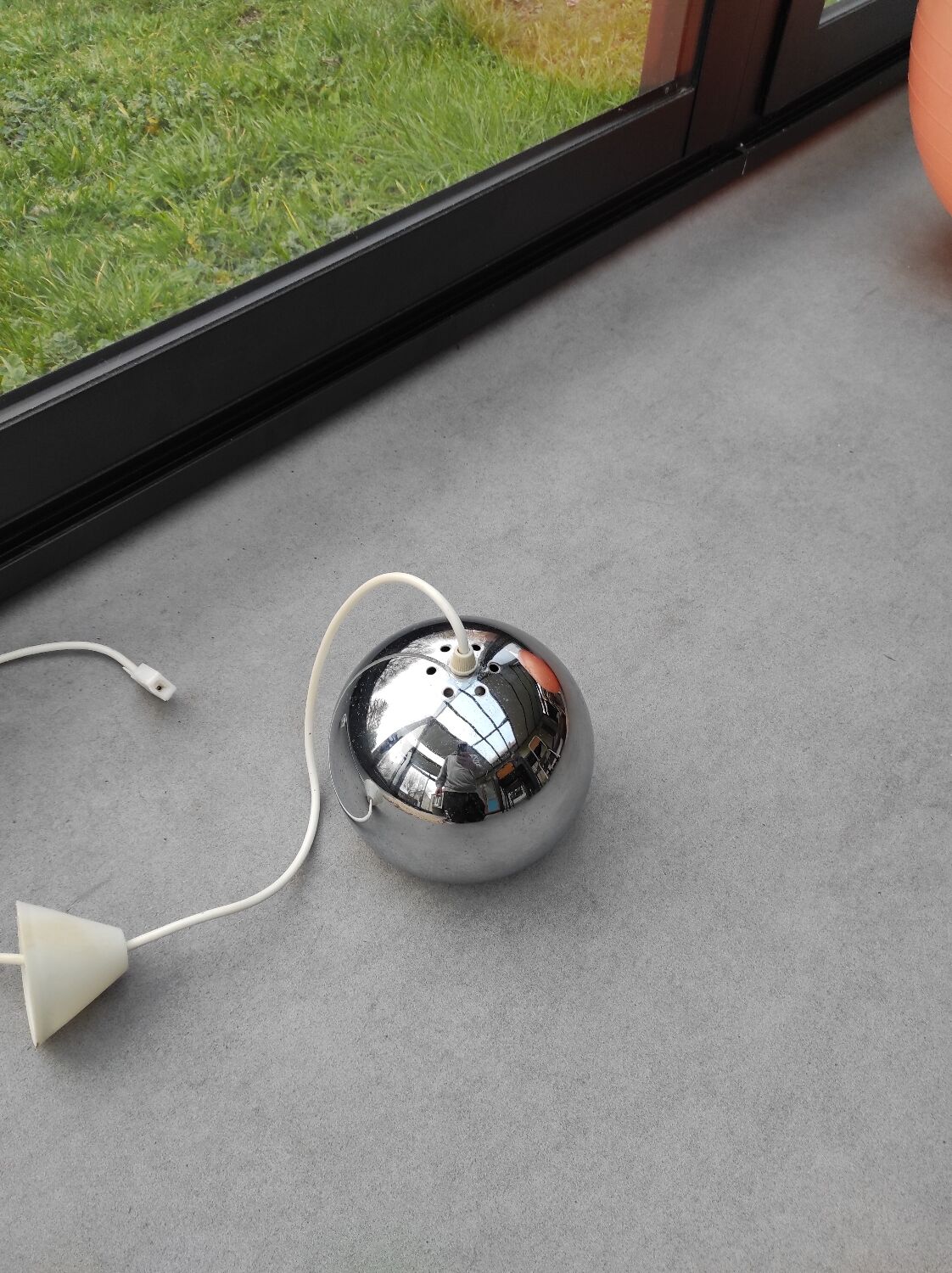 Eyeball 1970 stainless steel, chrome