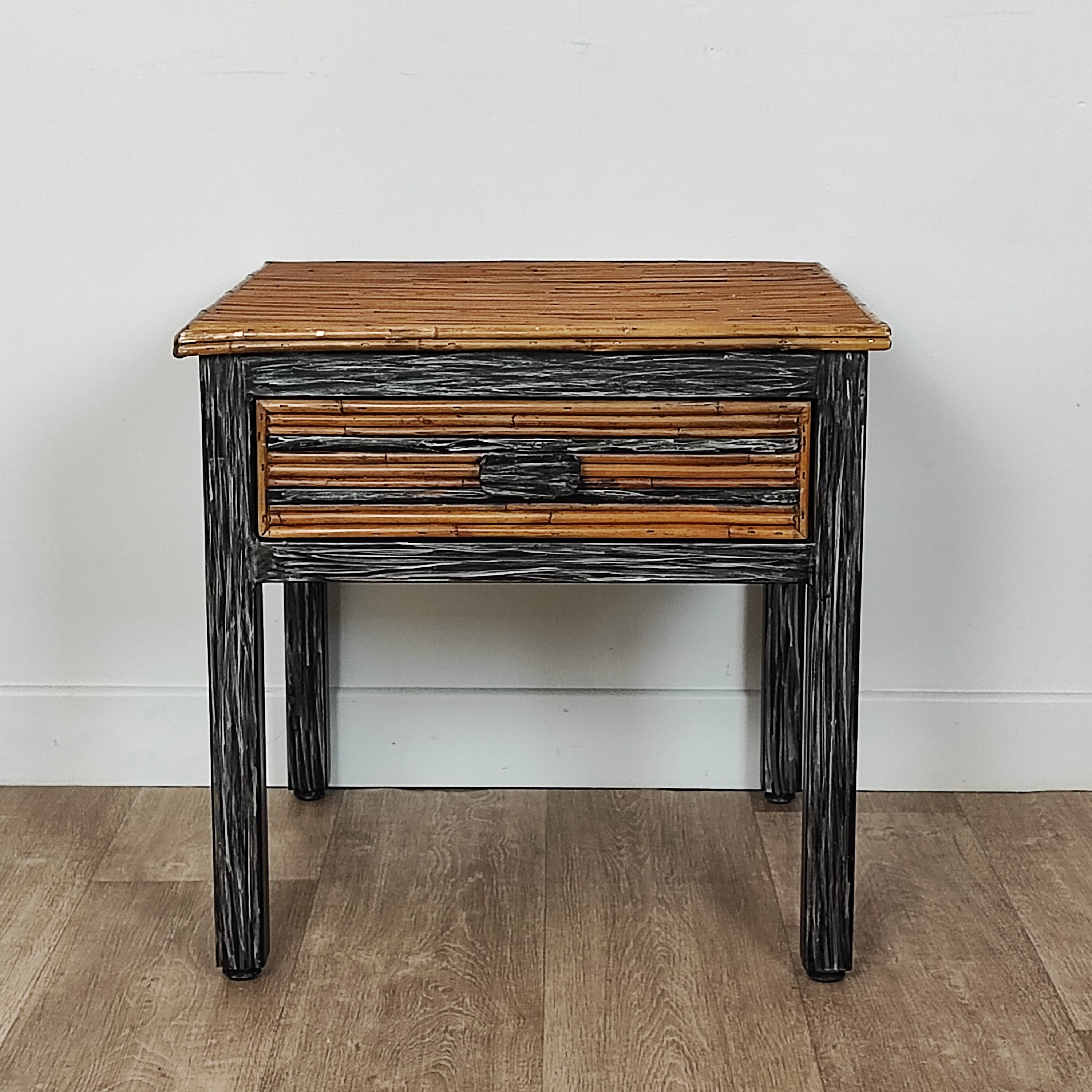 80' rattan bedside tables