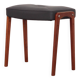 Teak footstool, Danish design, 1970s, production: Denmark