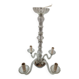 Murono or Bohemian glass chandelier, 1950