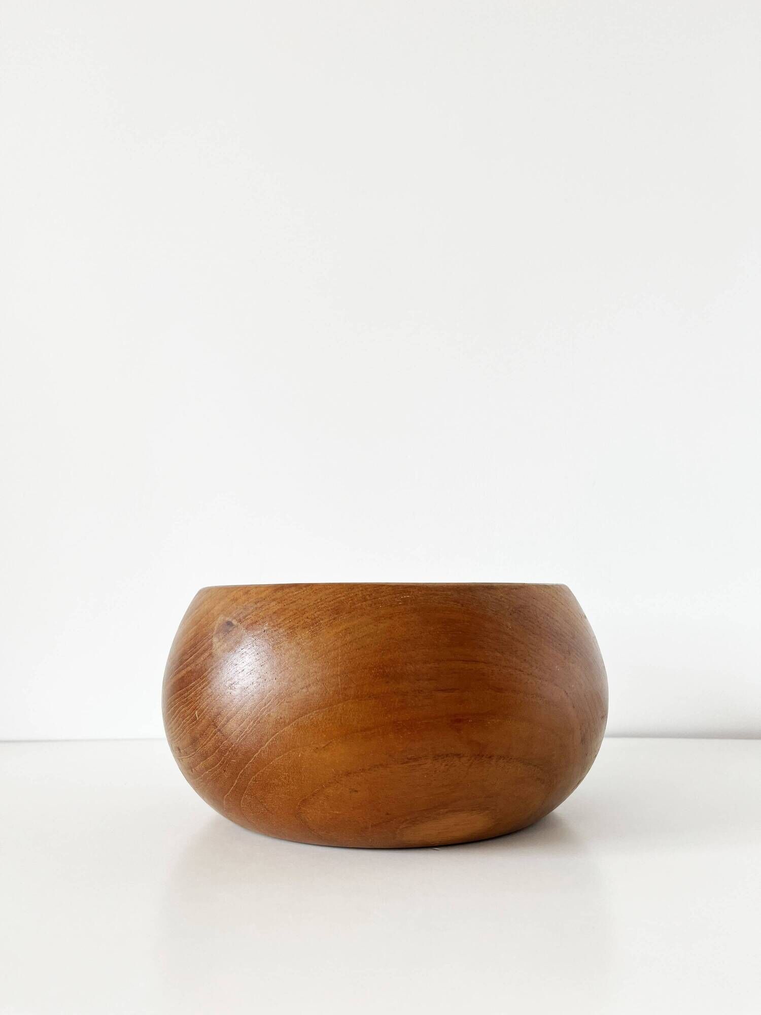Large dish or wooden catchall from the 1960s.