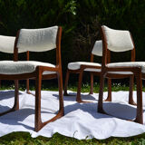 4 Baumann sleigh chairs
