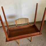 Console table in solid oak 1980