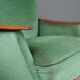 Set arc + 2 chairs 50s 60s Danish sofa good condition