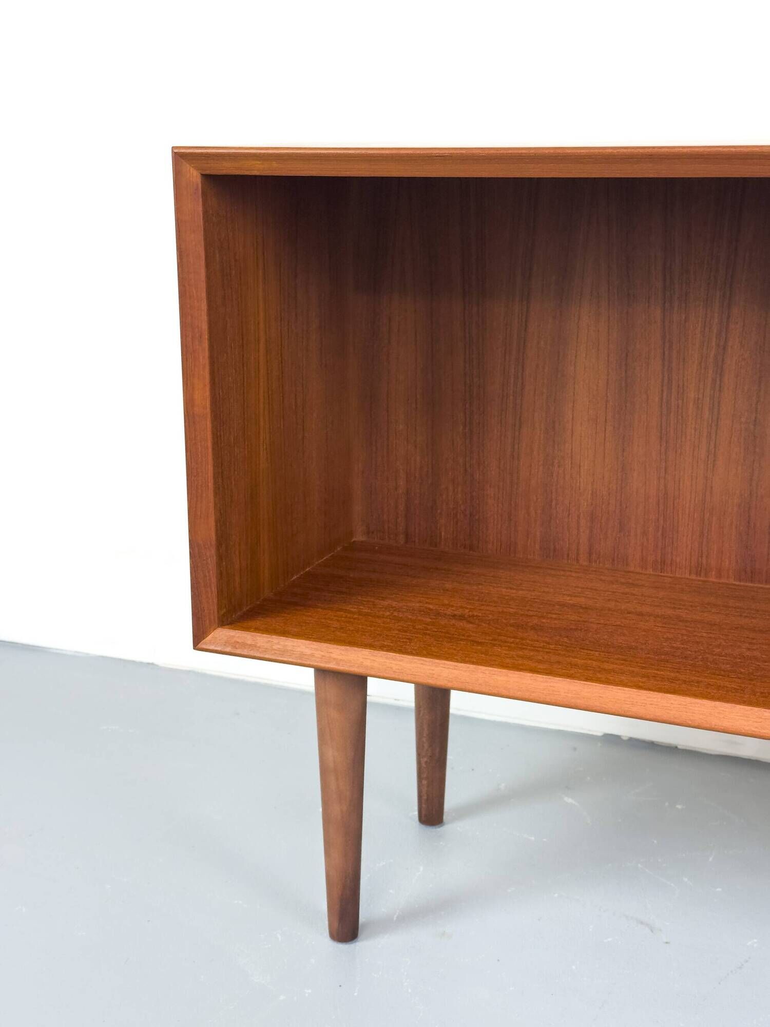 Low Teak Shelf from Brouer Furniture Factory, 1960s