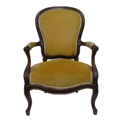 Fauteuil ancien Louis XV époque  Napoleon III