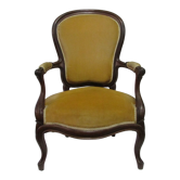 Fauteuil ancien Louis XV époque  Napoleon III
