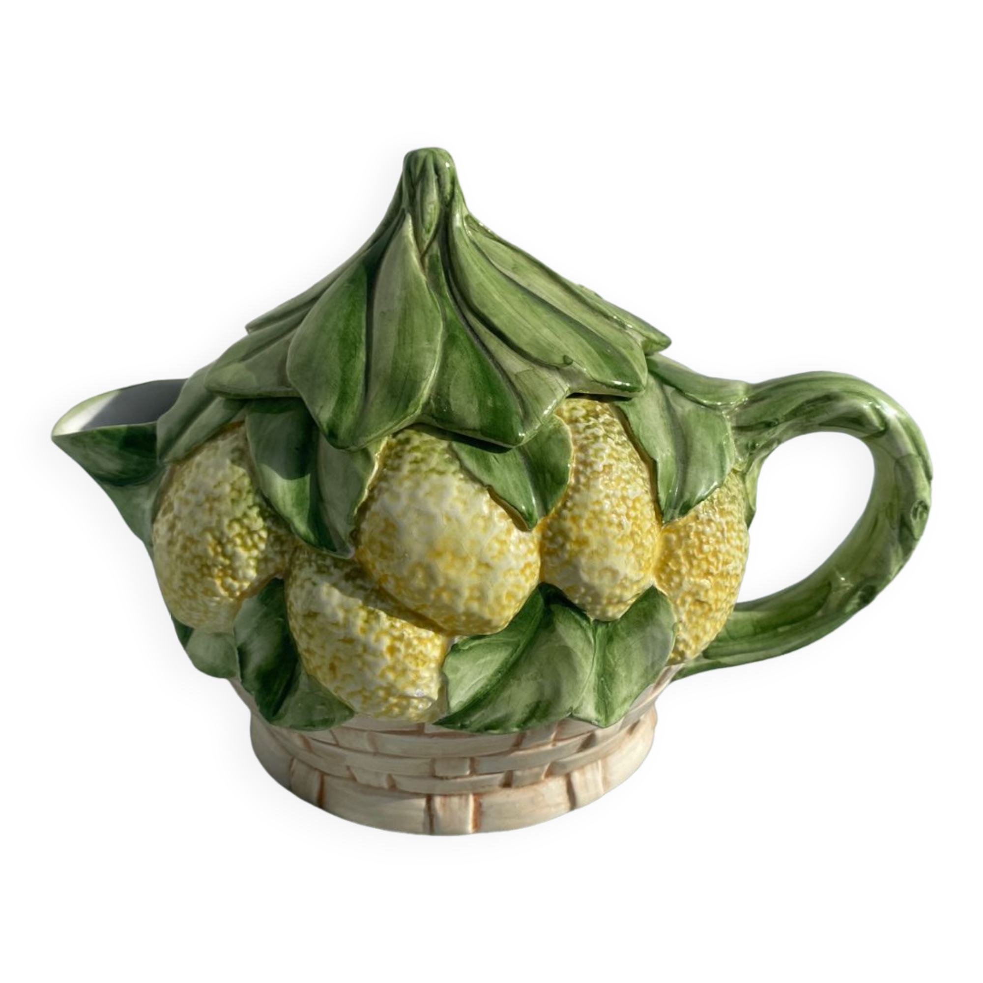 Lemon slushie teapot