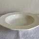 Octagonal fine earthenware table centrepiece 1920 white cream