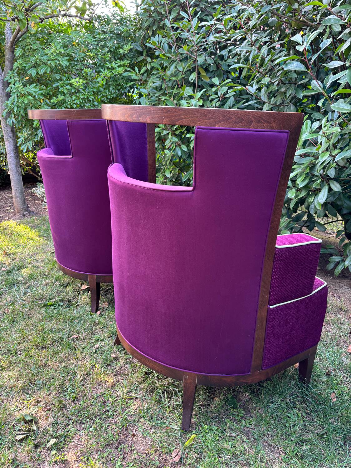 Art Deco armchairs