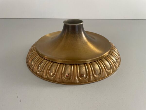 Plafonnier en laiton, design allemand du milieu du siècle, années 1960, Allemagne