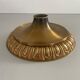 Simple flush lamp in brass, mid-century German design, 1960s, Germany.