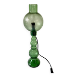 Cevin lamp in green glass