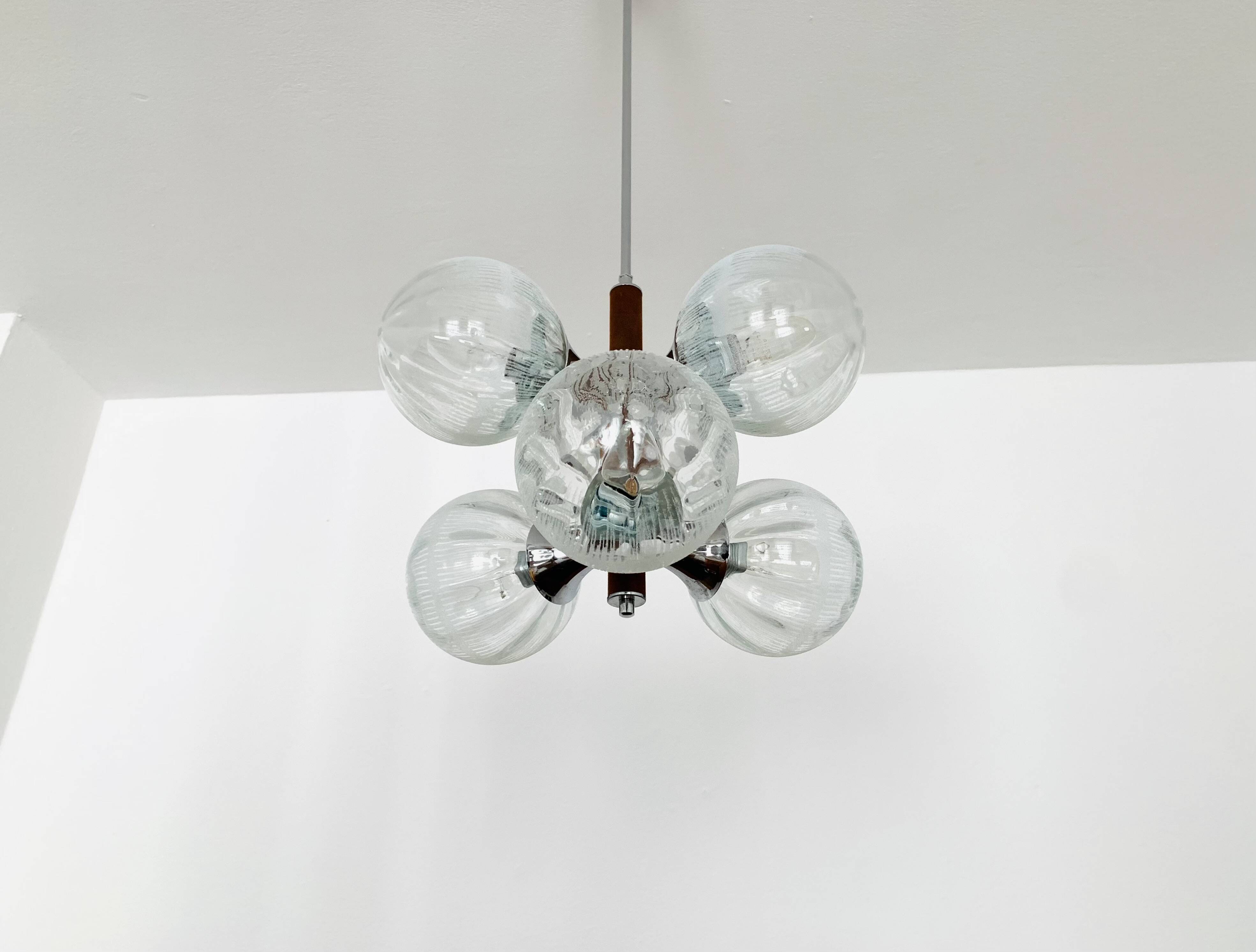 Lustre Spoutnik en cristal