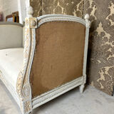 Louis XVI style alcove bed bench, 1900 period