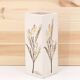 White ceramic herbarium vase by Raymonde Leduc, Vallauris, 1960s