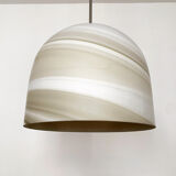 Carrara marble design glass lamp by Peill and Putzler