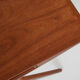 Midcentury danish smile coffee table in teak by johannes andersen for silkeborg 1950s
