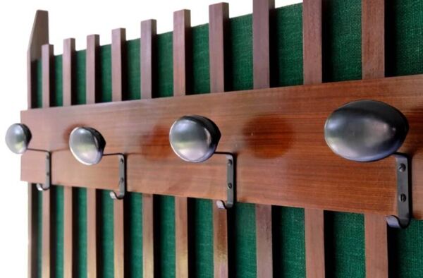 Cintre mural moderniste design italien 1970