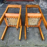 Pair of PIERRE CHAPO Chairs Model S24