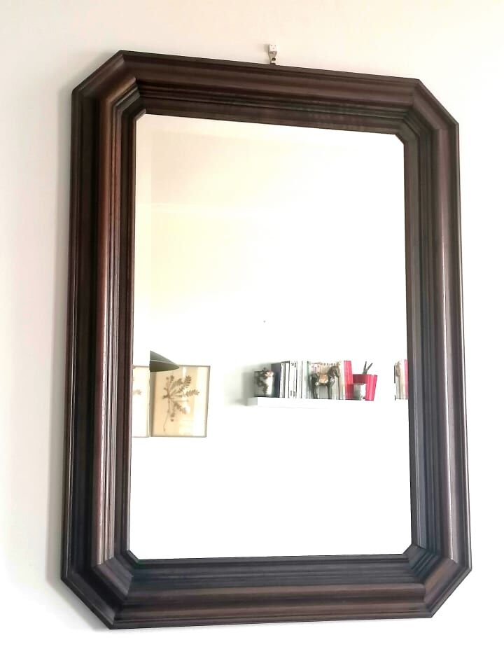 Hexagonal mirror art deco 1950