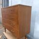 Vintage light oak chest of drawers