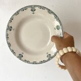 Old soup plates Creil Montereau Labrador Cambrai