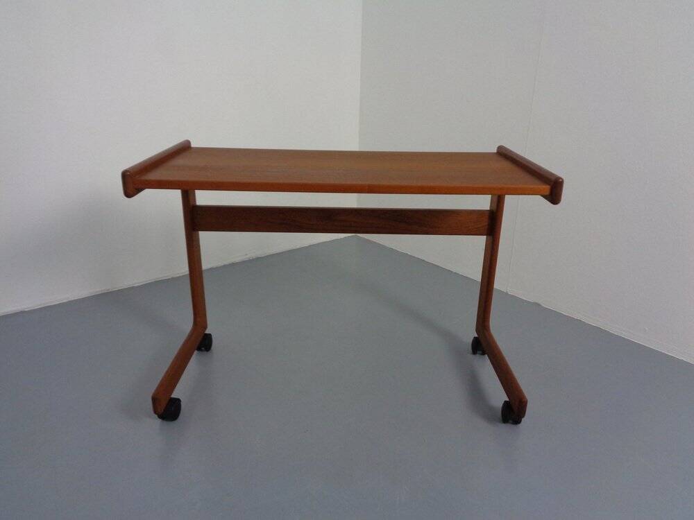 Teak Working Table, Denmark, 1960s