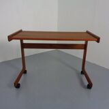 Teak Working Table, Denmark, 1960s