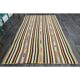 1970s Vintage Turkish Oushak Handmade Wool Cotton White Area Rug 178x289