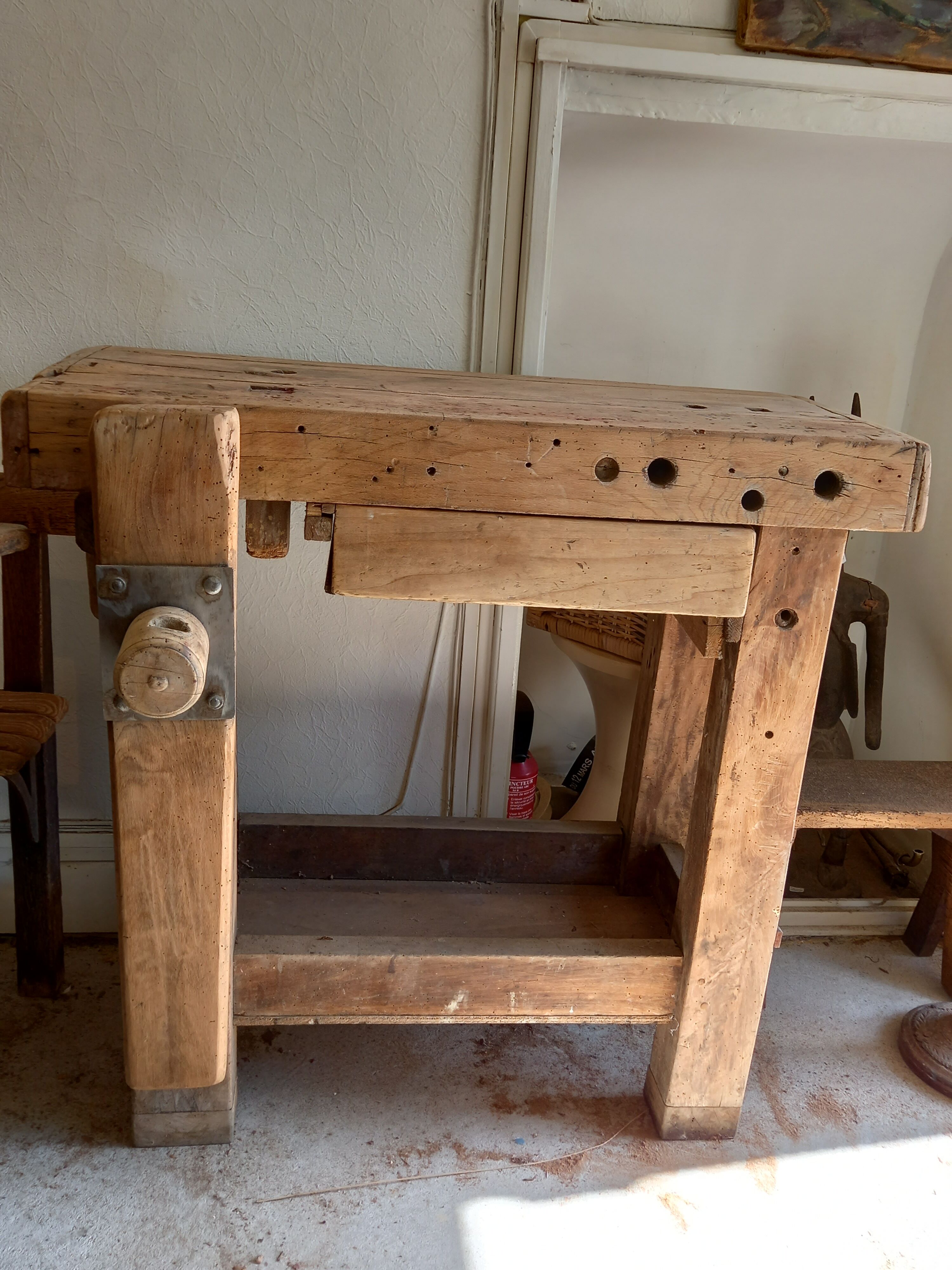 Workbench carpenter old format rare