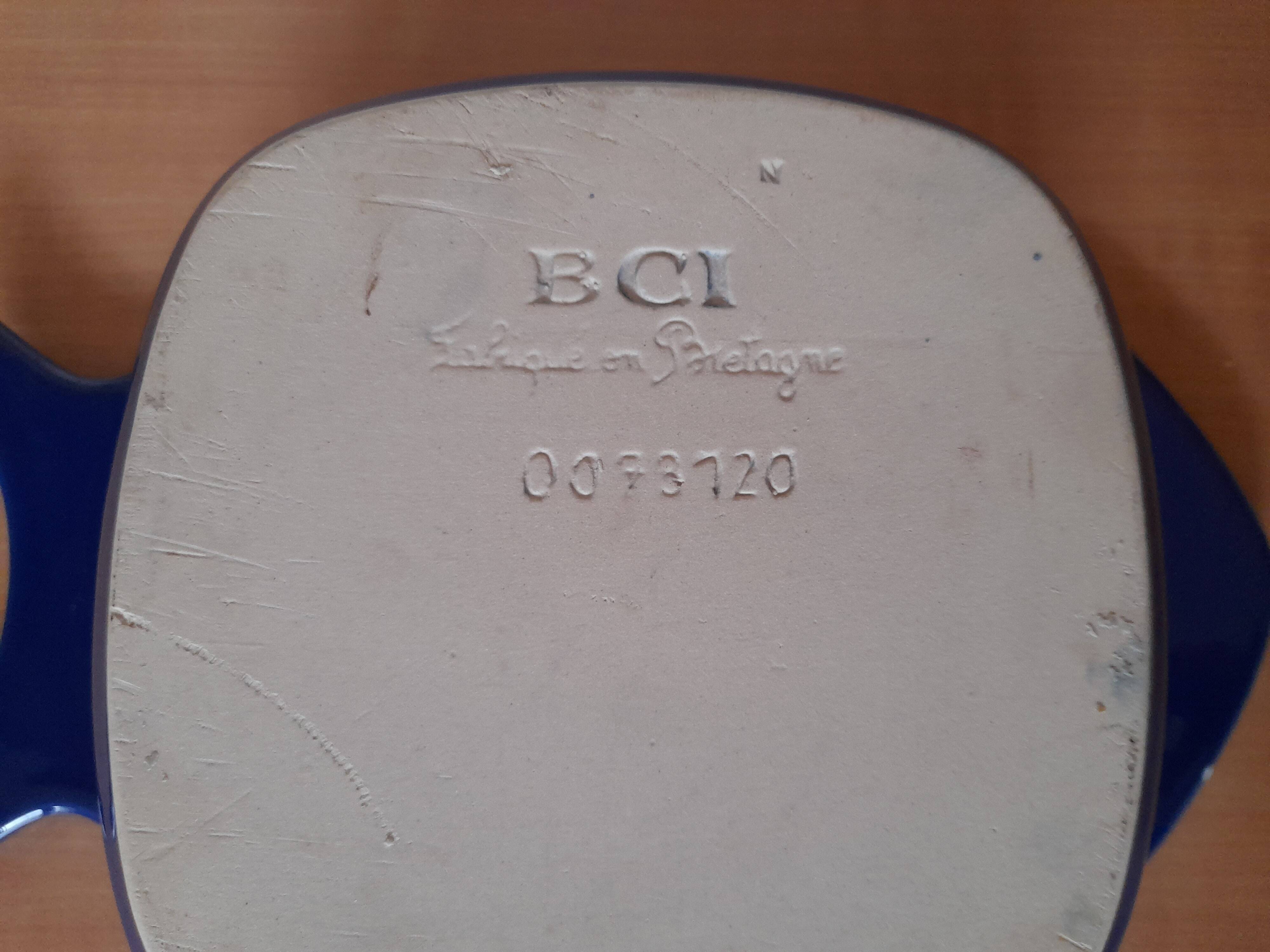 Ceramic fish baking dish - BCI Bretagne Céramique Industrie