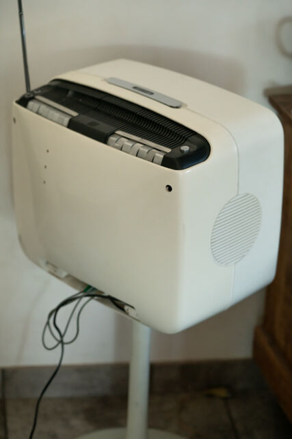 Vintage tv brandt on tulip foot