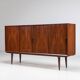 Gunni Omann highboard model 19 in rosewood Omann Jun Denmark 1960