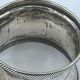 Two rounds of fine nineteenth silver towels louis xvi minerve style