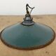 Industrial Green Enamel Light, 1950s