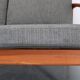1960s Kai Kristiansen Paper Knife 2-Seater Teak Sofa , Denmark