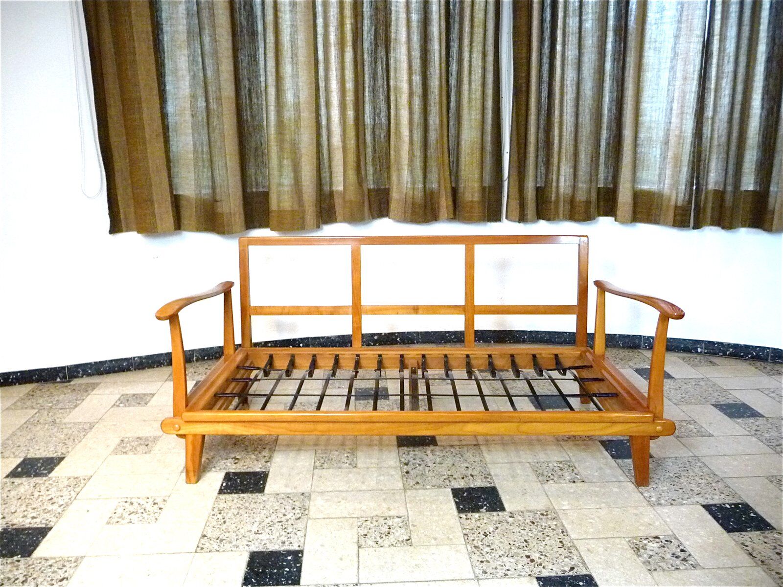Mid-century daybed two-seater sofa from Wilhelm Knoll, Germany 1950s