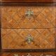 Rosewood and Amaranth chest of drawers, Louis XV / Louis XVI Transition style – Late 19th century