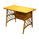 Vintage rattan office