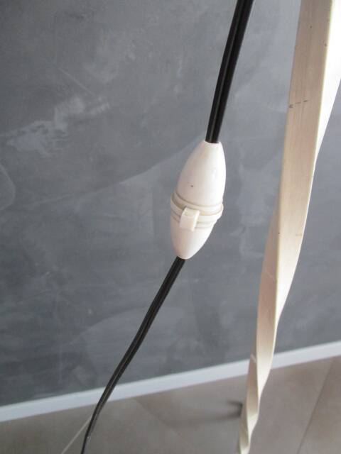 Vintage 60s wrought iron floor lamp