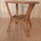 Rattan lounge set and vintage sofa
