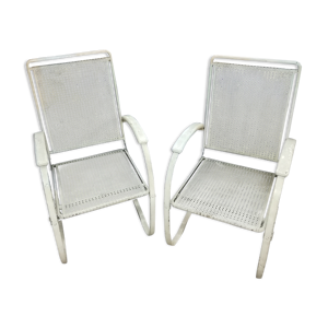 Paire de fauteuils 1950