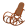 Vintage bentwood rocking chair by Luigi Crassevig, Italy 1970s