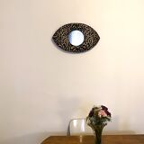 Panther eye mirror 56x34cm