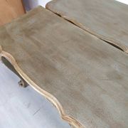 Louis XV style patinated console table